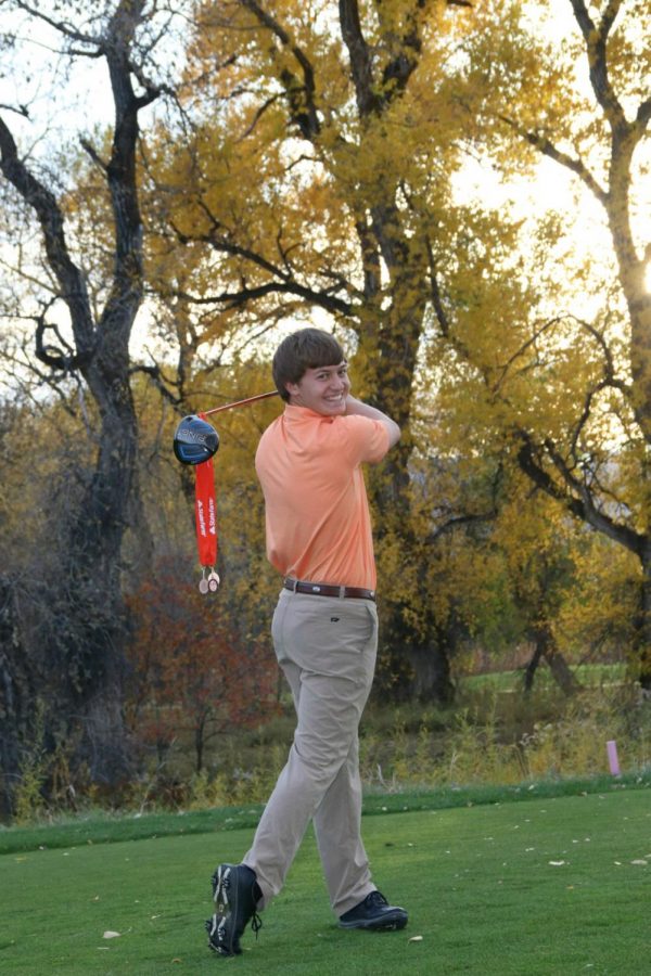 Ambitious senior aspires to play professional golf