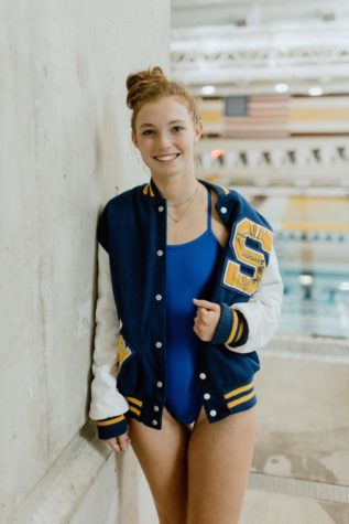 Aside from being a talented swimmer, Cleland expressed interest in law for her future. (Photo courtesy Elayna Hixon)