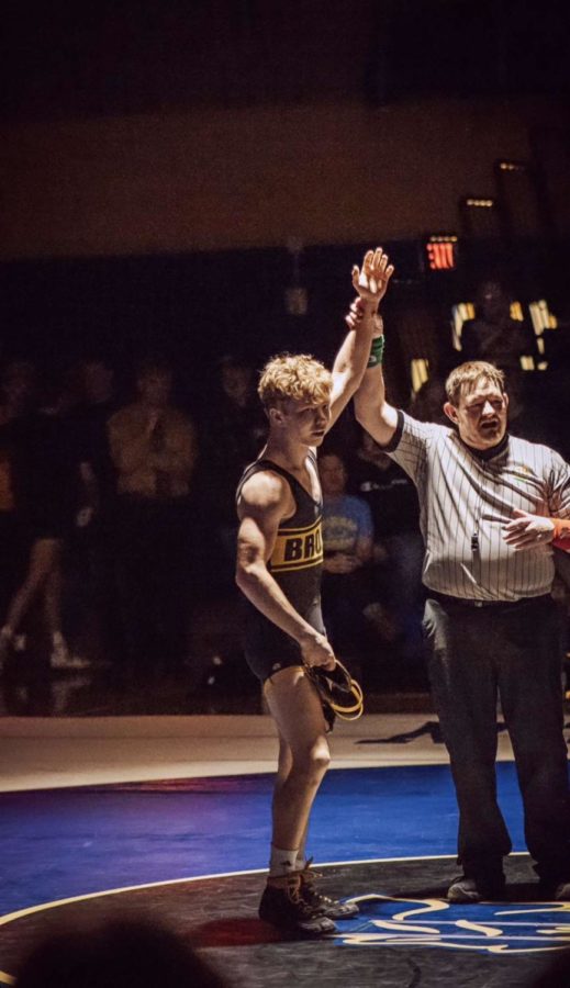 Powers+plans+to+pursue+his+passion+of+wrestling+after+high+school.+%28Photo+courtesy+Gretchen+McCafferty%29